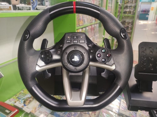 PS 4 Руль Hori Wireless Racing Wheel Apex [Б.У АКСЕССУАРЫ PLAYSTATION 4]